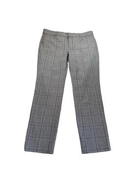 Banana Republic Blue and Gray Plaid Sloan Pants Size 6